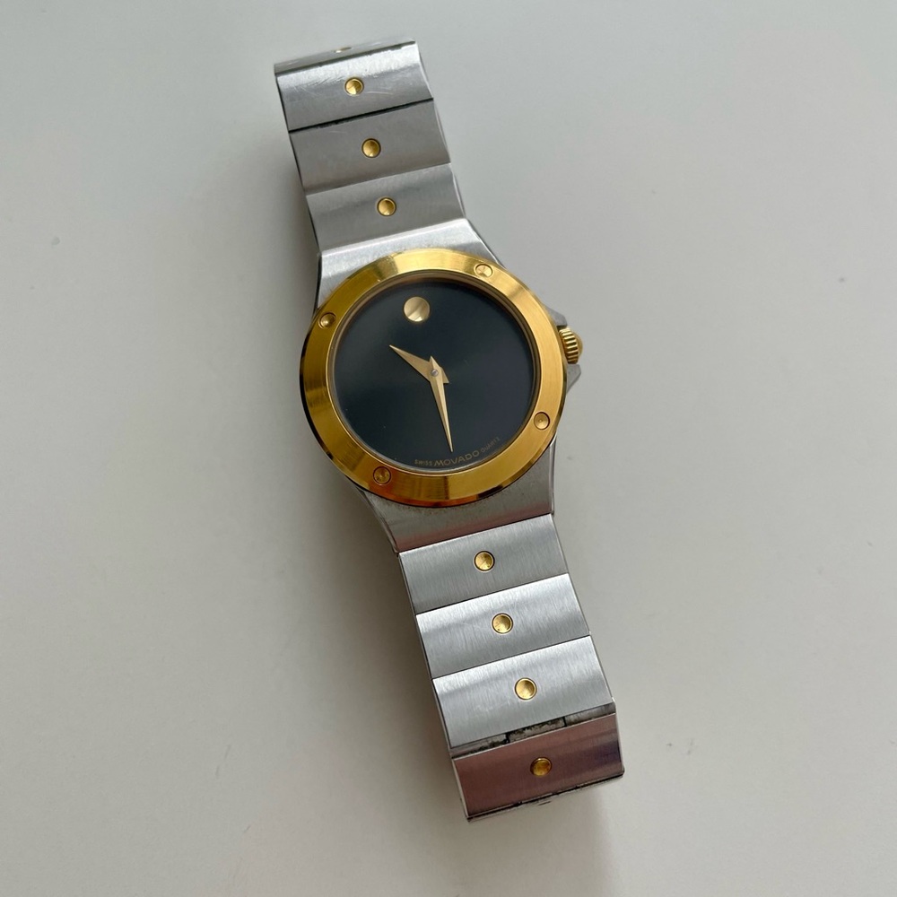 Vintage MOVADO Women’s Museum Classic Two-Tone Watch